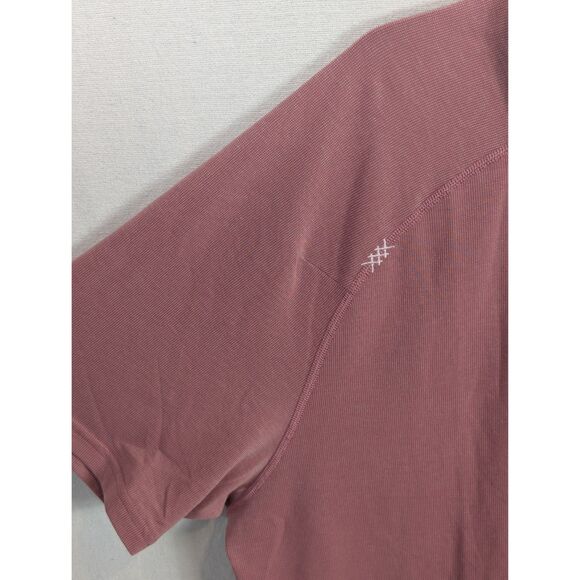 Rhone Delta Pique Button Down Polo Shirt Purple Men's Size 2XL/XXL - Picture 4 of 10